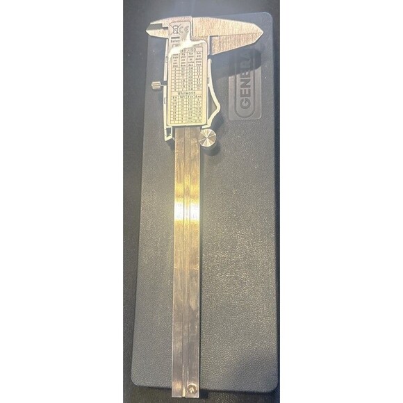 General Digital Fractional Caliper w Extra-Large LCD Screen 3 Mode Display 6-In - Picture 11 of 16